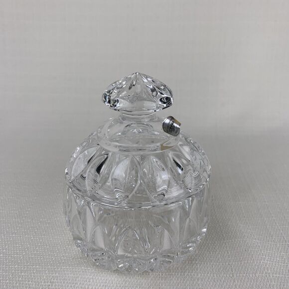 Gorham Althea Crystal Sugar Bowl Jeweler Trinket Ring Holder - Germany - Picture 2 of 12